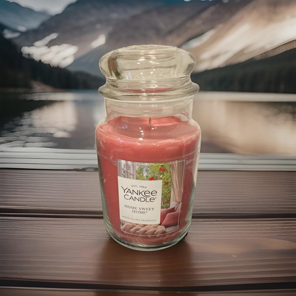 Yankee Candle "Home Sweet Home"‎ 22oz Jar Single Wick